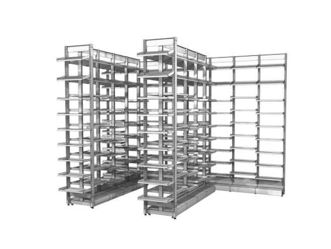 Retail Shelf Dividers for RX, Pharmacy, Gondola, Wood Shelves