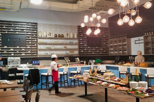 A store layout that focuses on the customer's needs 